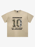 Number 10 Camo and Soccer Graphic T-Shirt