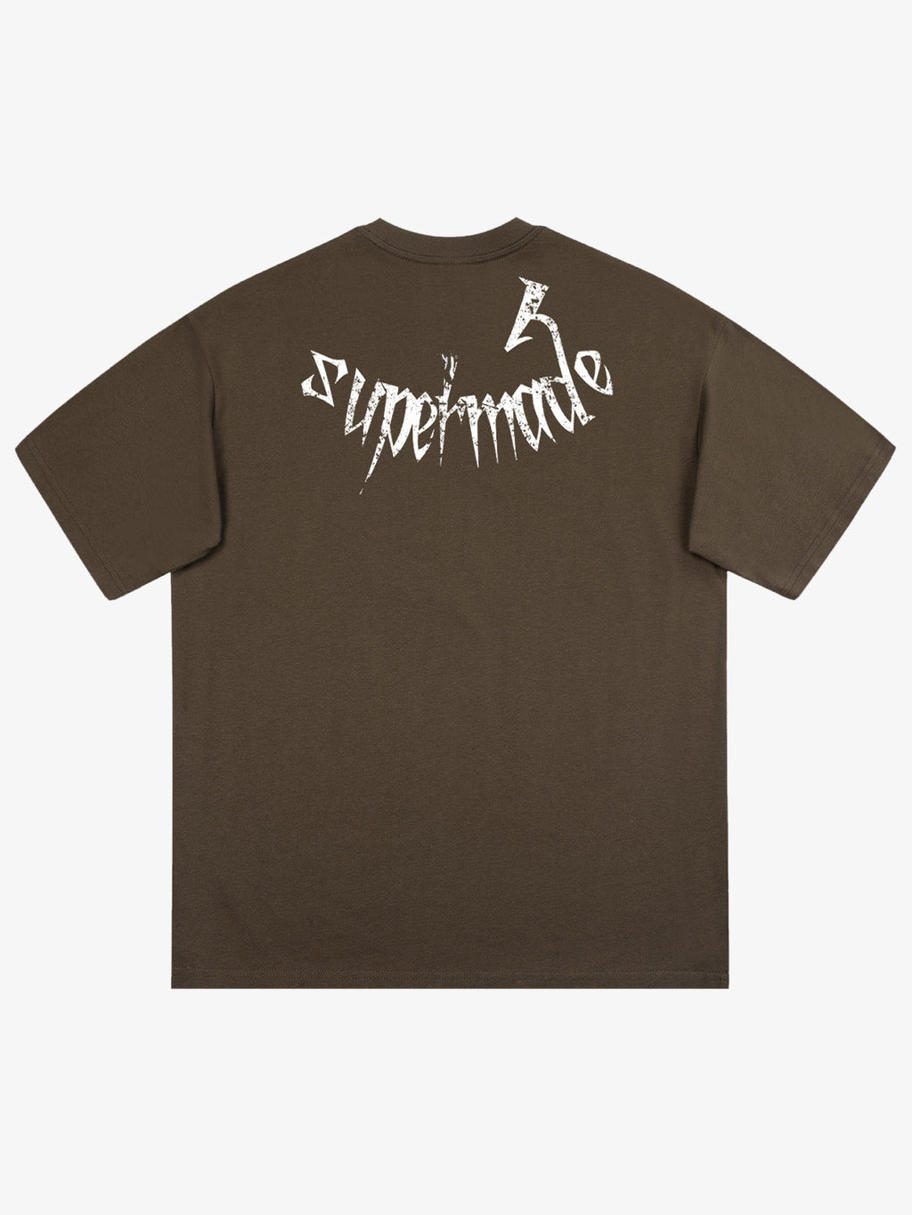 Gothic Skull Distressed Letter T-Shirt