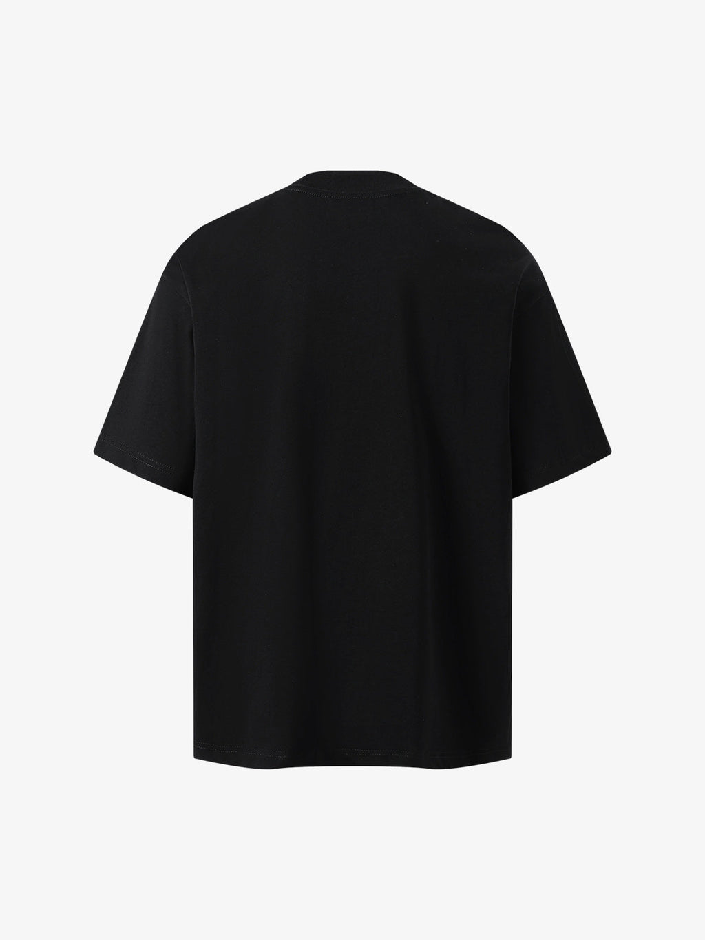 Heavy Embroidery Lightning Heart Print T-Shirt