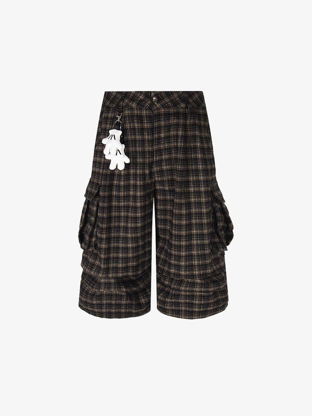 Plaid Cargo Pocket Jorts