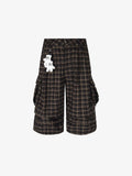 Plaid Cargo Pocket Jorts