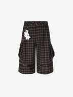 Plaid Cargo Pocket Jorts