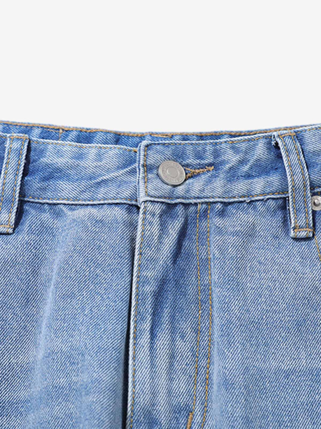 Washed Side Stripe Machete Jeans