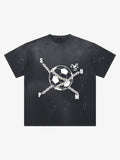 Chained Soccer Ball Graphic T-Shirt