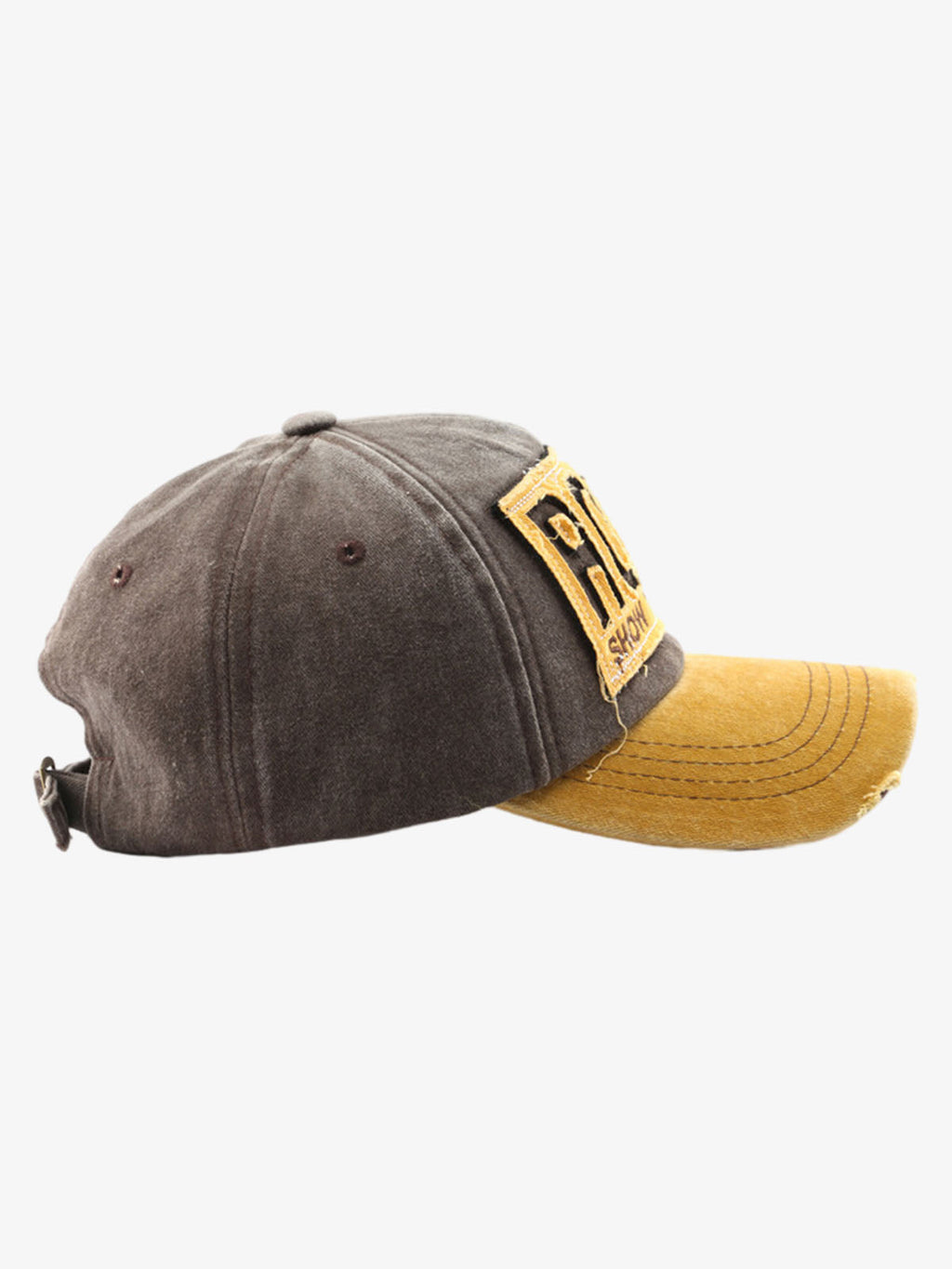 Streetwear Vintage Patch Embroidered Baseball Cap