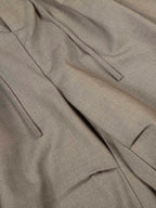 Pleated Drawstring Scimitar Track Pants