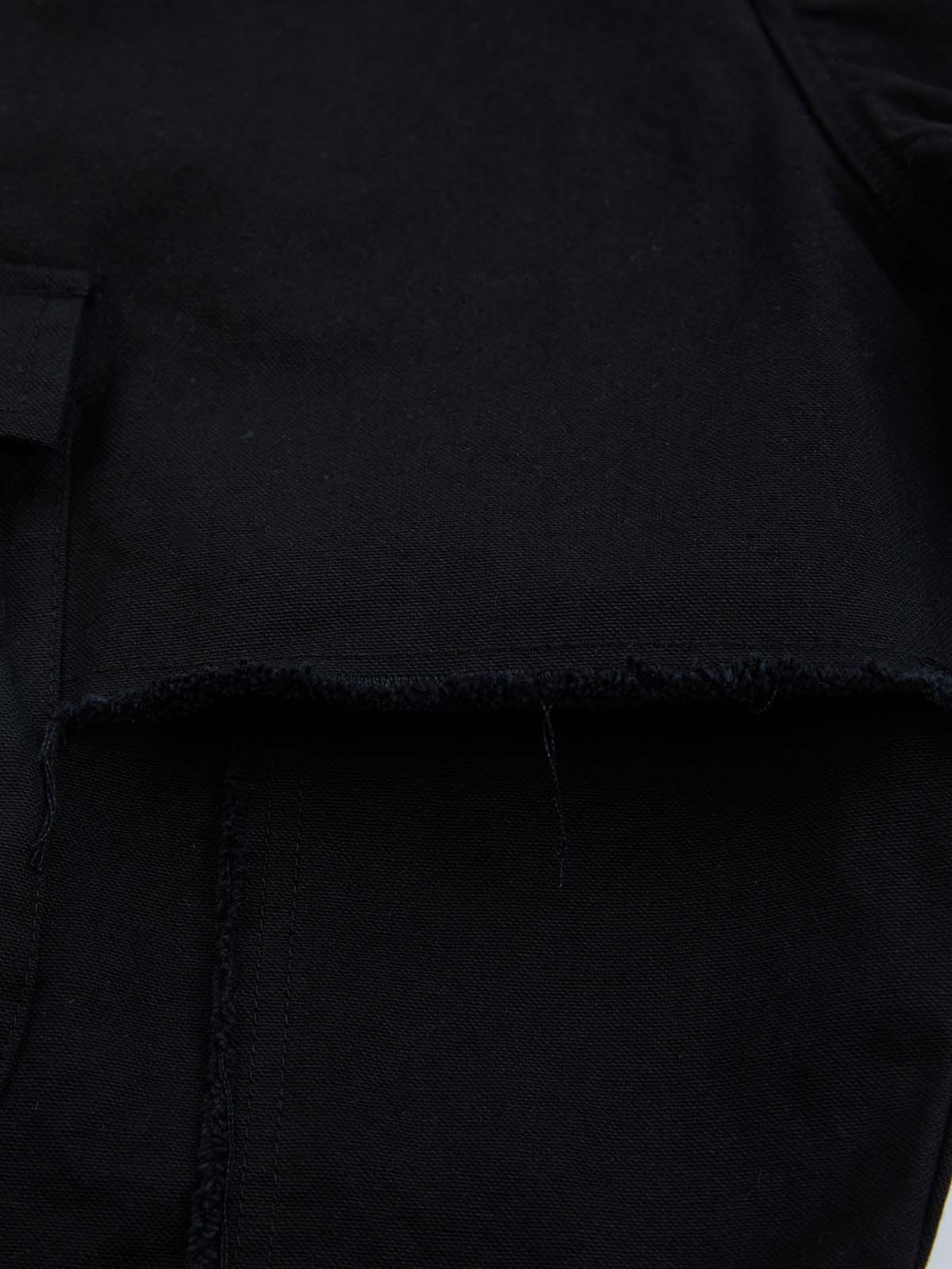 Gothic Ring Strap Multi-Pocket Wide Leg Cargo Jeans
