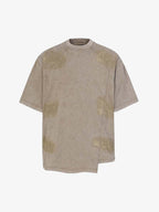 Vintage Washed Panel Seam Oversized T-Shirt