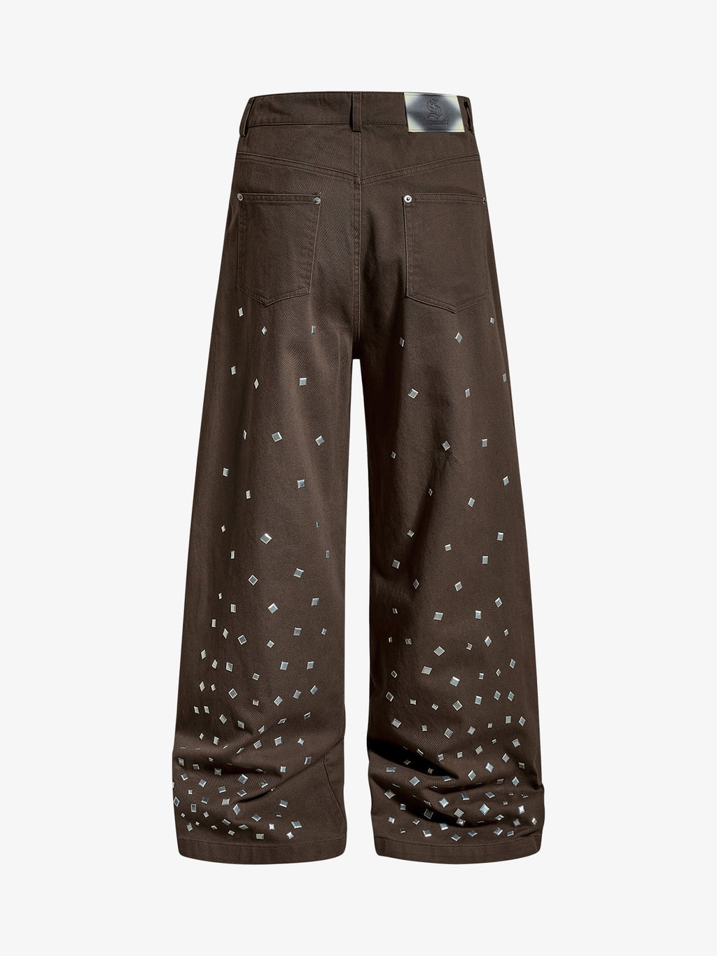 Rhinestone Straight Leg Pants