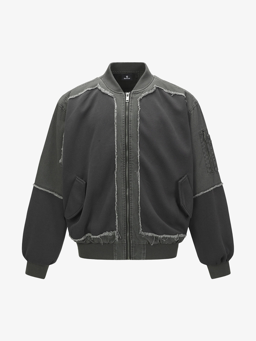 Raw Edge Deconstructed MA-1 Bomber Jacket