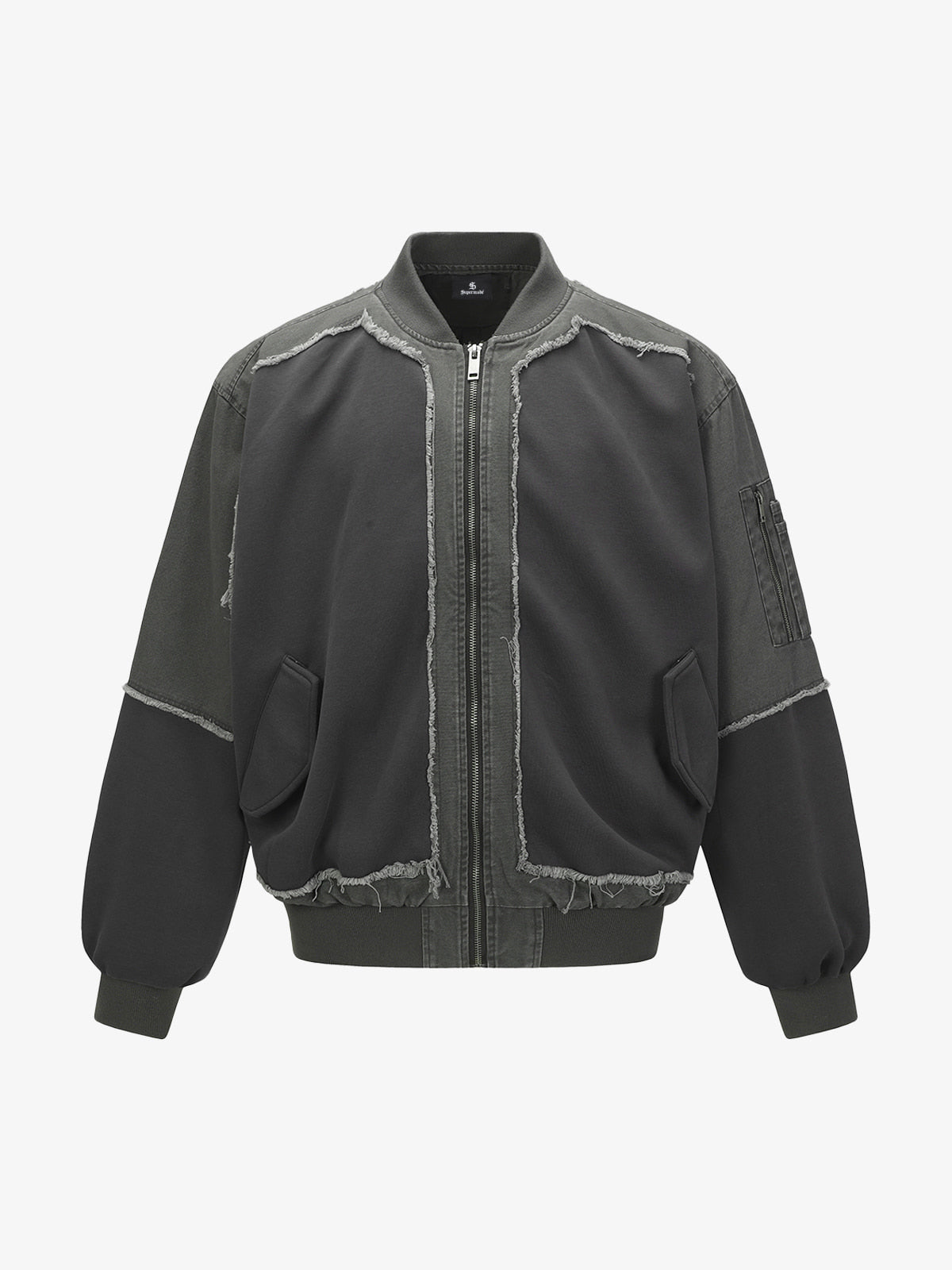 Raw Edge Deconstructed MA-1 Bomber Jacket