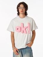 Fun "OK!" Graphic T-Shirt