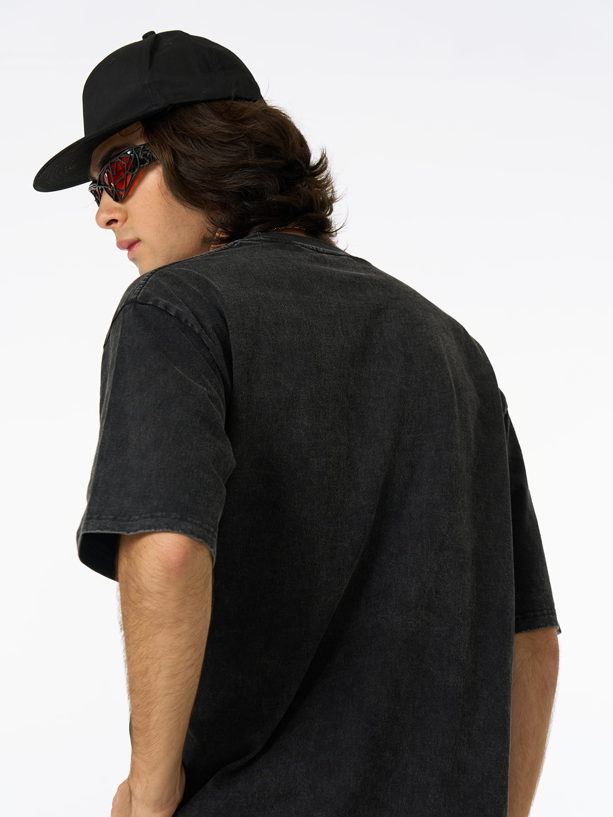Theprecipice Gangsta Rapper Oversize Graphic T-shirt  - 1990