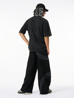Theprecipice Gangsta Rapper Oversize Graphic T-shirt  - 1990