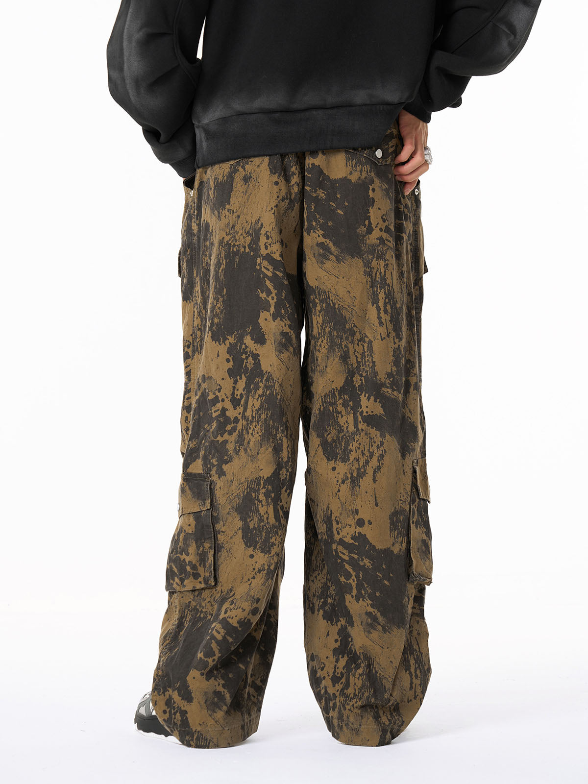 Hip-Hop Camouflage Multi-Pocket Cargo Pants