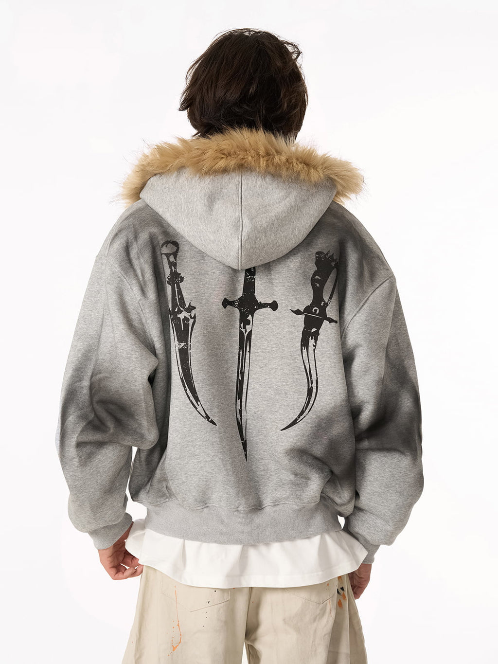 precipice × Mortemartt Graphic Hooded Jacket- 2279