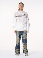 Distressed NO. 09 Long Sleeve T-Shirt
