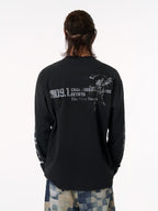 Distressed NO. 09 Long Sleeve T-Shirt