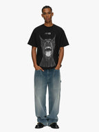 Snarling Doberman Graphic T-Shirt