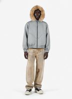 Vintage High Street Mud-Dyed Distressed Baggy Jeans