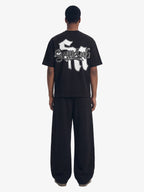Retro Cupid Rhinestone Graphic T-Shirt