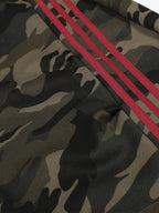 Retro Patchwork Embroidered Camouflage Barrel Pants - 2520