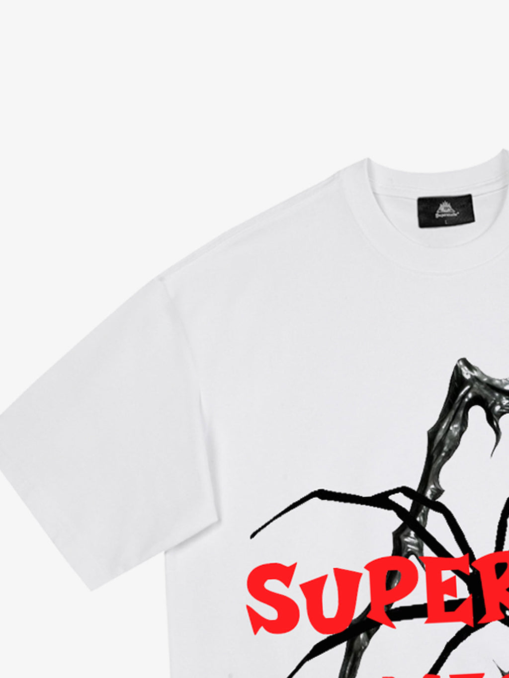 Gothic Spider Graphic T-Shirt