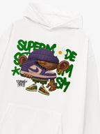 Street Cartoon Trend Sneakers Boy Hoodie