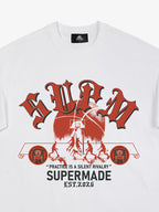 SUPM Slogan Graphic Retro Streetwear T-Shirt
