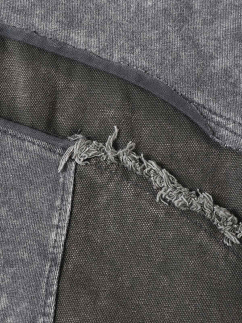 Panel Stitch Cotton T-Shirt
