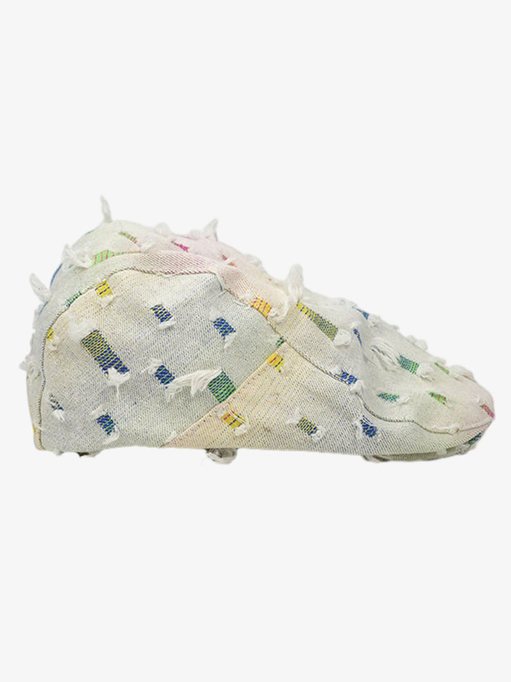 Distressed Rainbow Star Patchwork Flat Cap