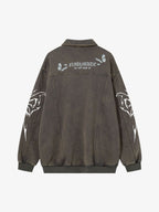Punk Gothic Butterfly Graphic Streetwear Jacket