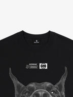 Snarling Doberman Graphic T-Shirt