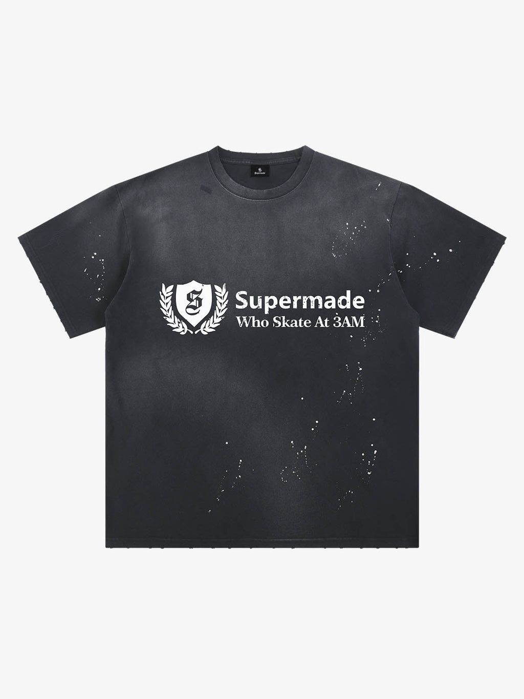 Vintage Washed precipice Crest Logo T-Shirt