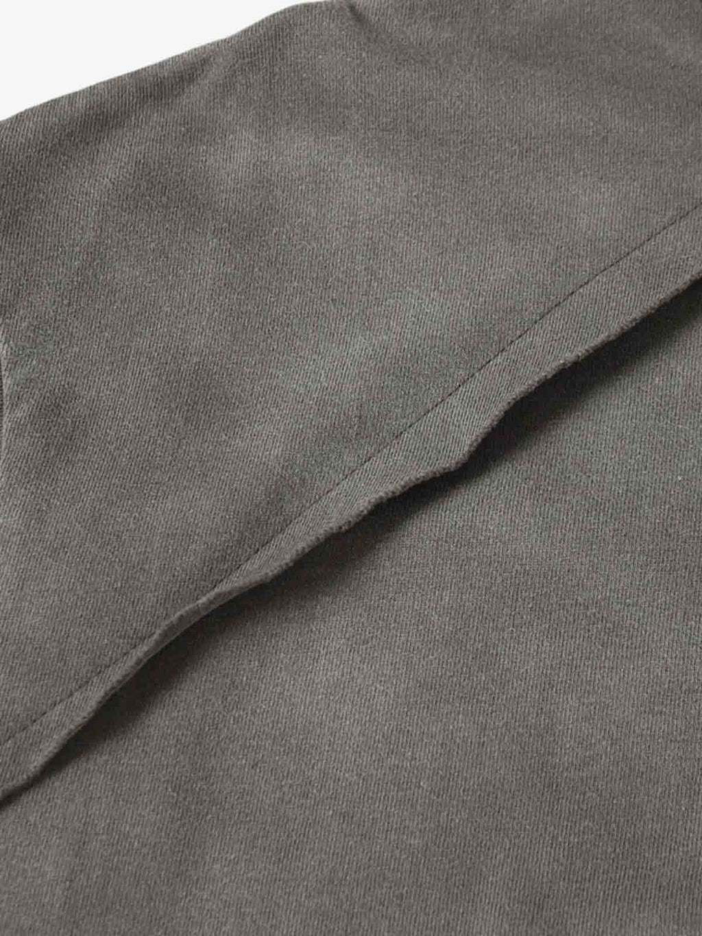 Spray Washed Raw Edge Raglan Knit T-Shirt