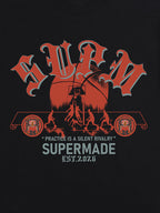 SUPM Slogan Graphic Retro Streetwear T-Shirt