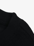 Skeleton & Melted Heart Graphic Waffle Knit T-Shirt