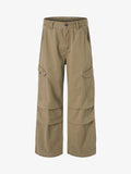 Streetwear Utility Multi-Pocket Straight-Leg Pants