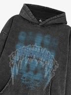Gothic Skull Graphic Hoodie