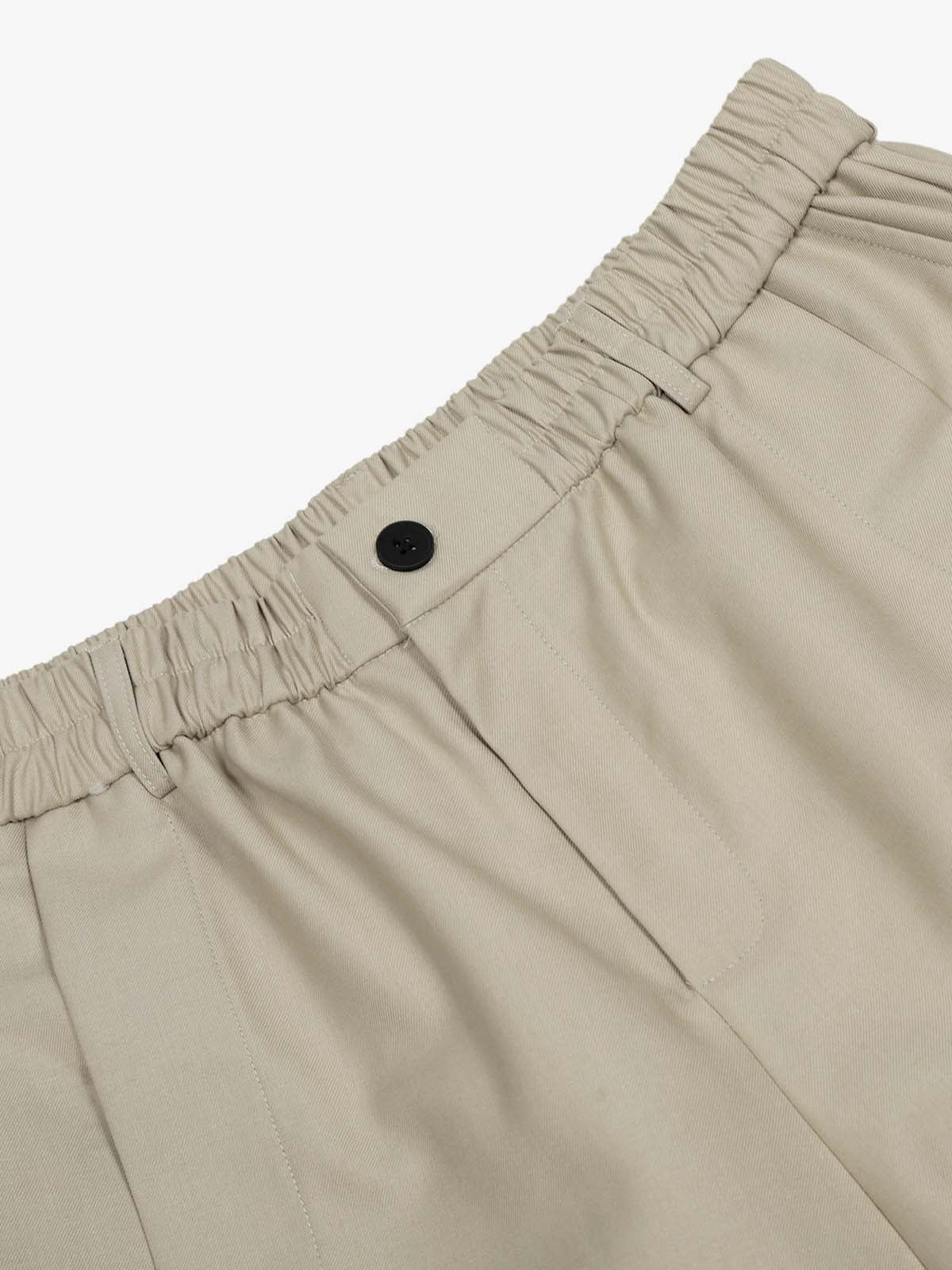 Deconstructed Drop-Effect Casual Jort