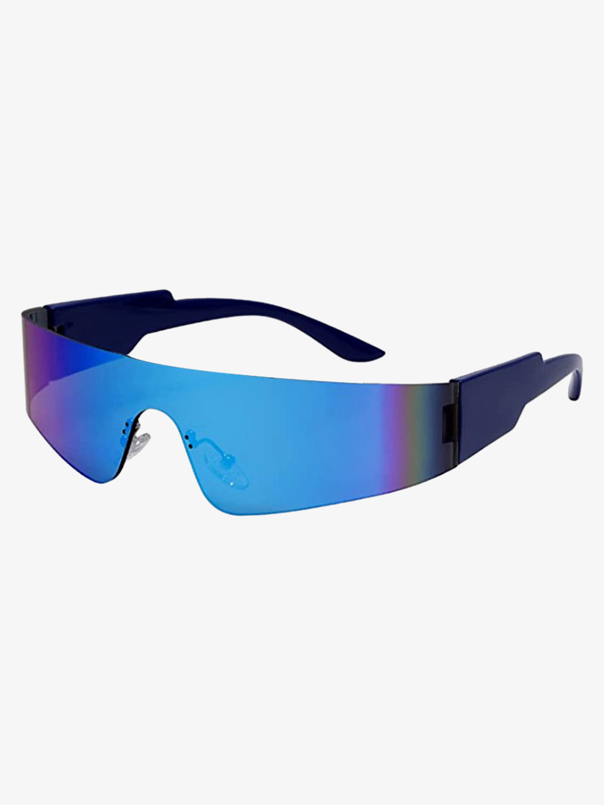 Retro Street Punk Integrated Sports Sunglasses