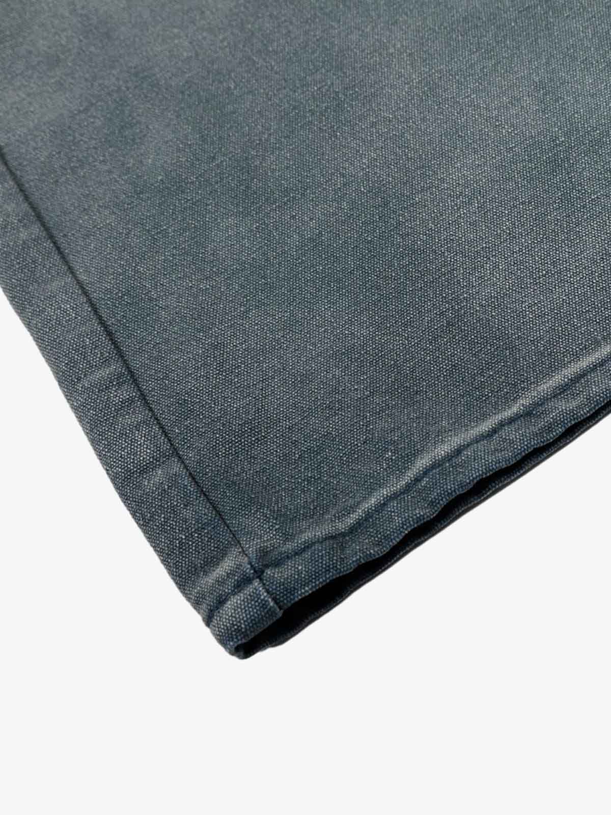 Vintage Washed Ruched Detail Utility Jeans