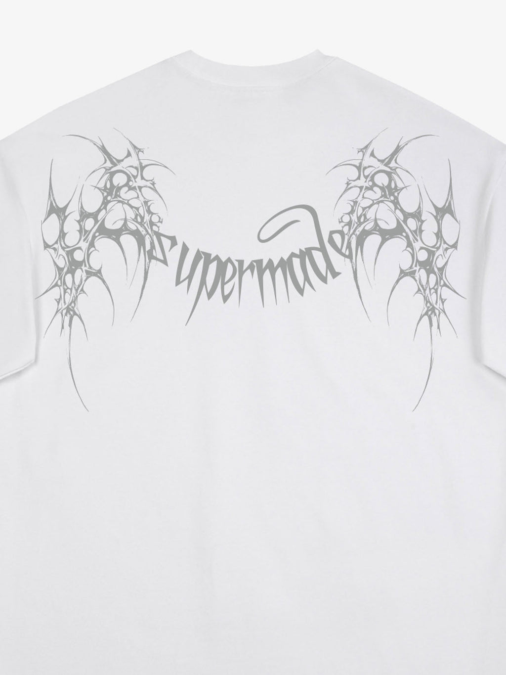 SUPM Gothic Sharp Letter Graphic T-Shirt