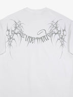 SUPM Gothic Sharp Letter Graphic T-Shirt