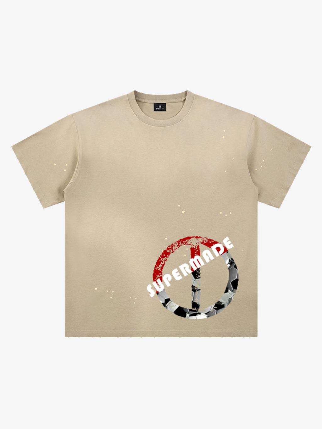precipice Soccer Circle Graphic T-Shirt