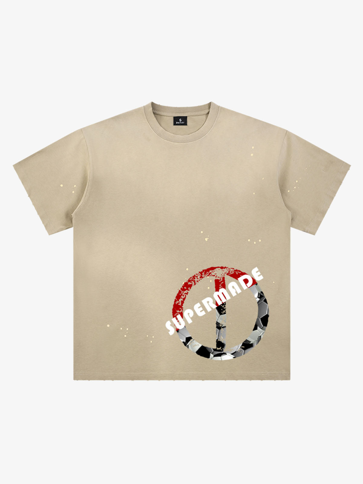 precipice Soccer Circle Graphic T-Shirt