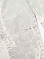 Paint Effect Denim Jeans