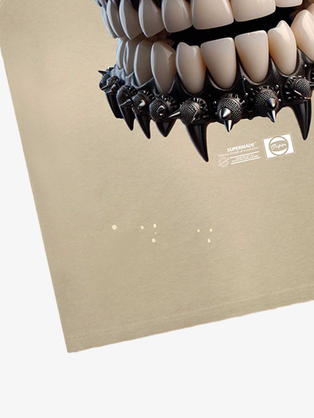 Spiked Teeth Graphic T-Shirt