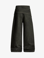 Street Detachable Belt Baggy Pants
