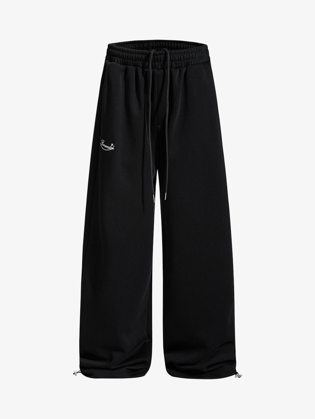 Street Detachable Flap Lace-up Jogger Pants